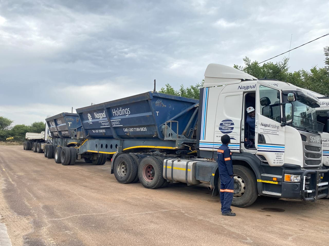 Nagpal Holdings side tipper units prepared for bulk operations